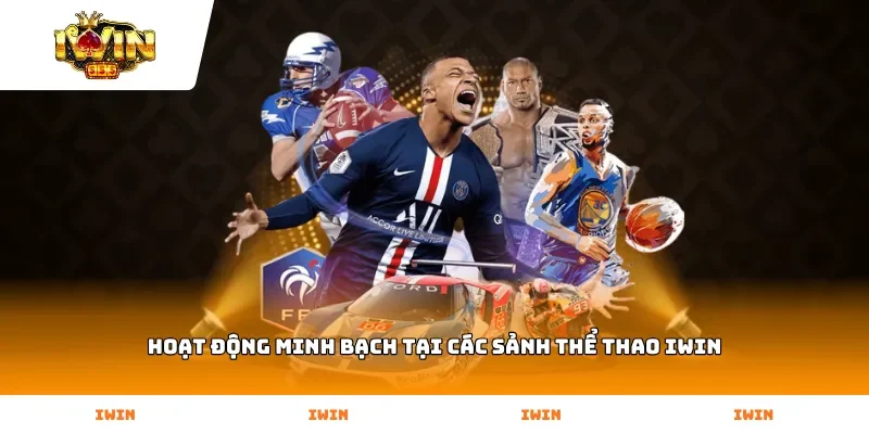 Hoạt động minh bạch tại các sảnh Thể Thao Iwin